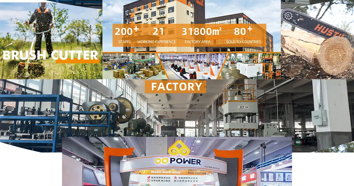 O O Power Manufacture Gasoline Brush Cutter Machine Grass Trimmer Spare Parts CG520 CG430 139 Brush Cutter Parts