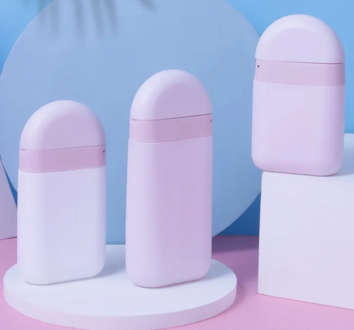 PP material 40ml 70ml 100ml sunscreen cream hand cream lotion flip top bottle cosmetic packaging