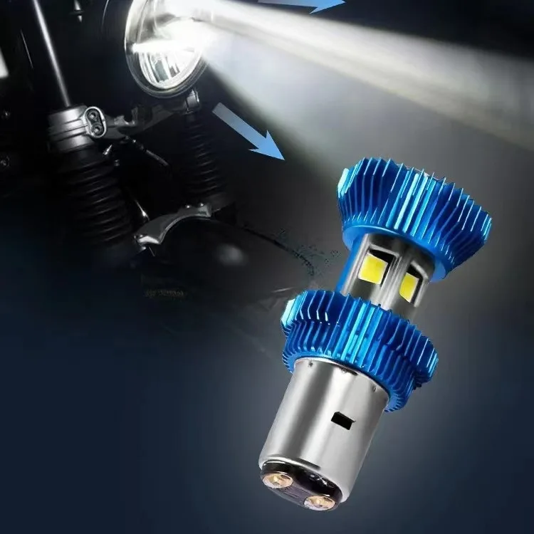 Factory direct sales low price high quality 12V-85V Universal Sptolight Fog Light Headlamp Auto Motorcycle H4 Led Headlight