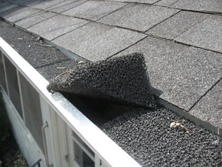 
Gutter filter foam 