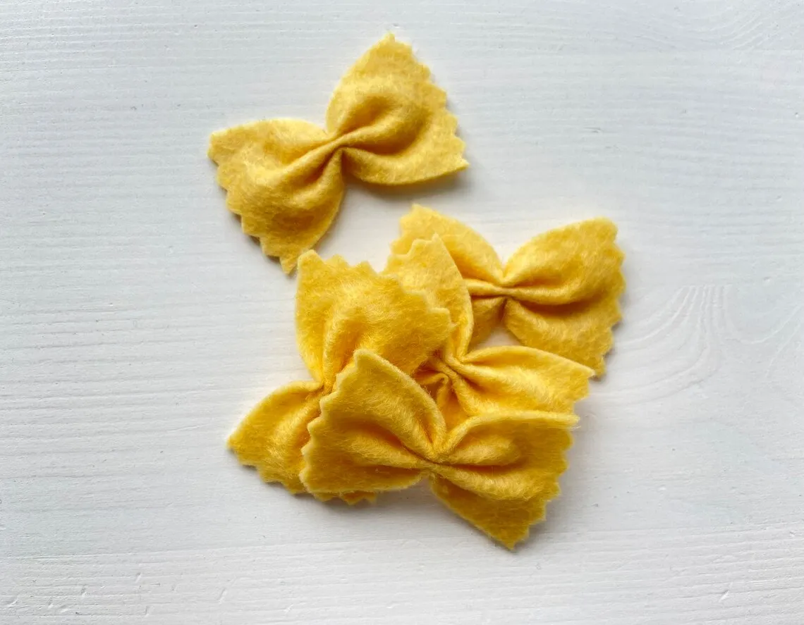 Felt food pasta set pretend play plush toy kids play kitchen food cooking toys