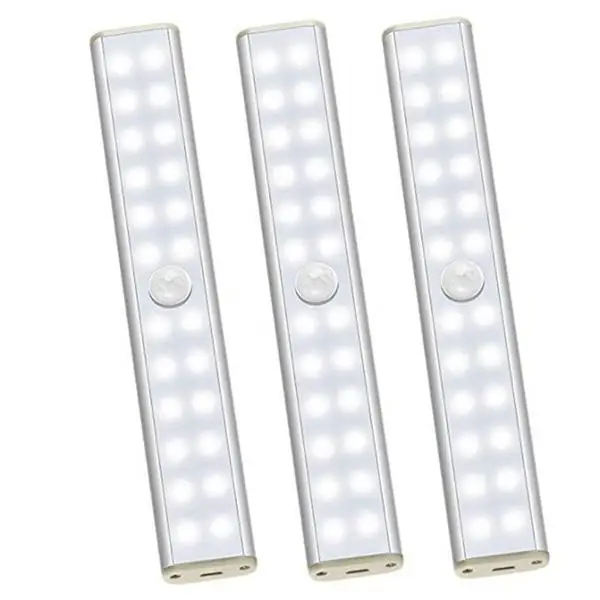 Motion Sensor Night Light Indoor Stair Cabinet Wardrobe Closet Staircase Movement Wireless Sensor Lights