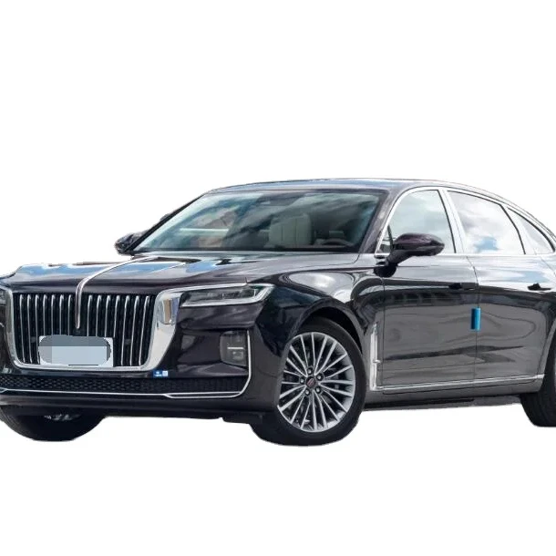 2022 красный флаг H9 2,0 T Zhilian Flag Edition, новый китайский Подержанный роскошный автомобиль для взрослых MacPherson передний панорамный вид Евро VI