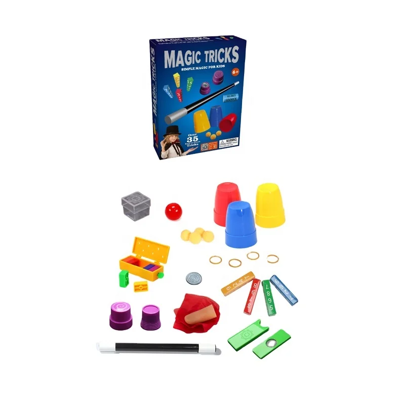 Wholesale easy to do magic props educational toy magic card close up classic toys magic tricks for gift