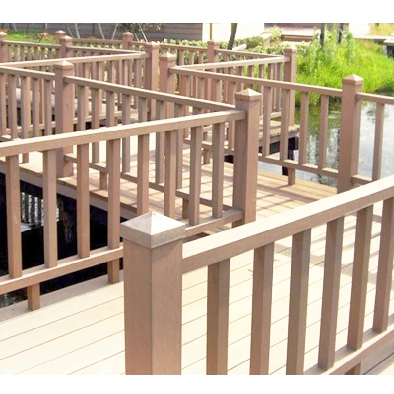 Balcony porch deck stair waterproof home balcony customized railing designs wpc handrail