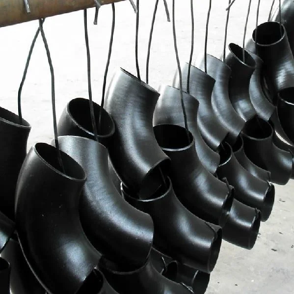 90 градусов ASME A234 WPB SCH40 локоть углеродистая сталь