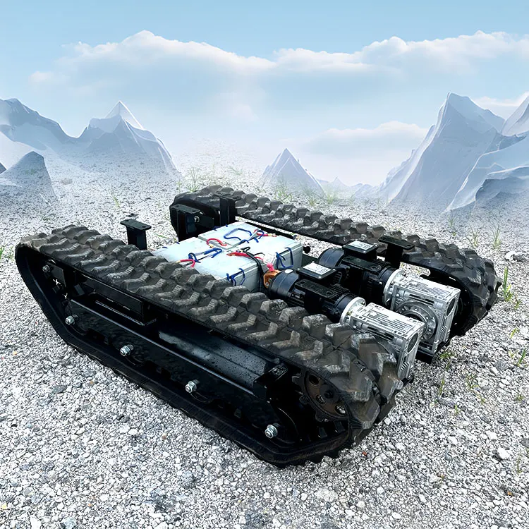 OEM/ODM гусеничное шасси 0 5 T-45T можно настроить для недорогого резинового гусеничного самосвала тракторов