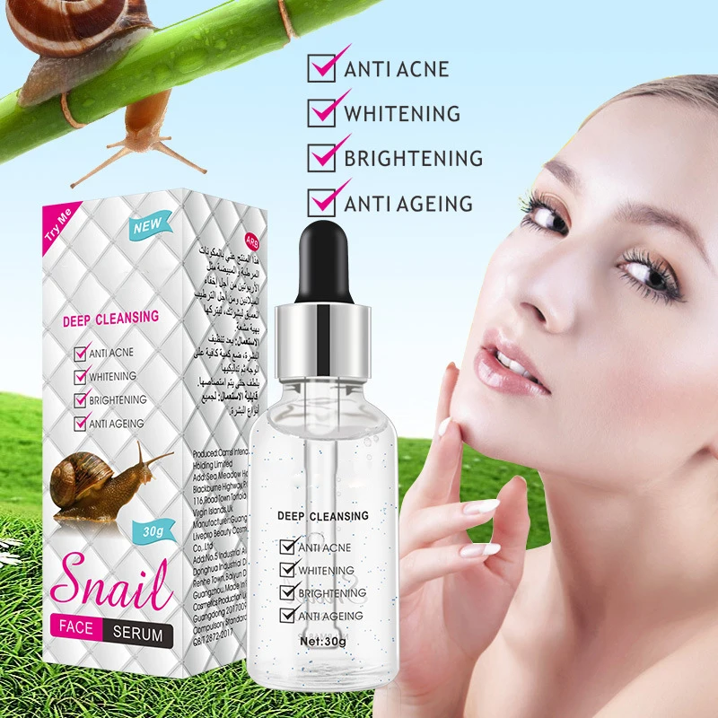 Snail face Repairing serum 30ml Hydrating Serum for Face with Snail Secretion Filtrate serum