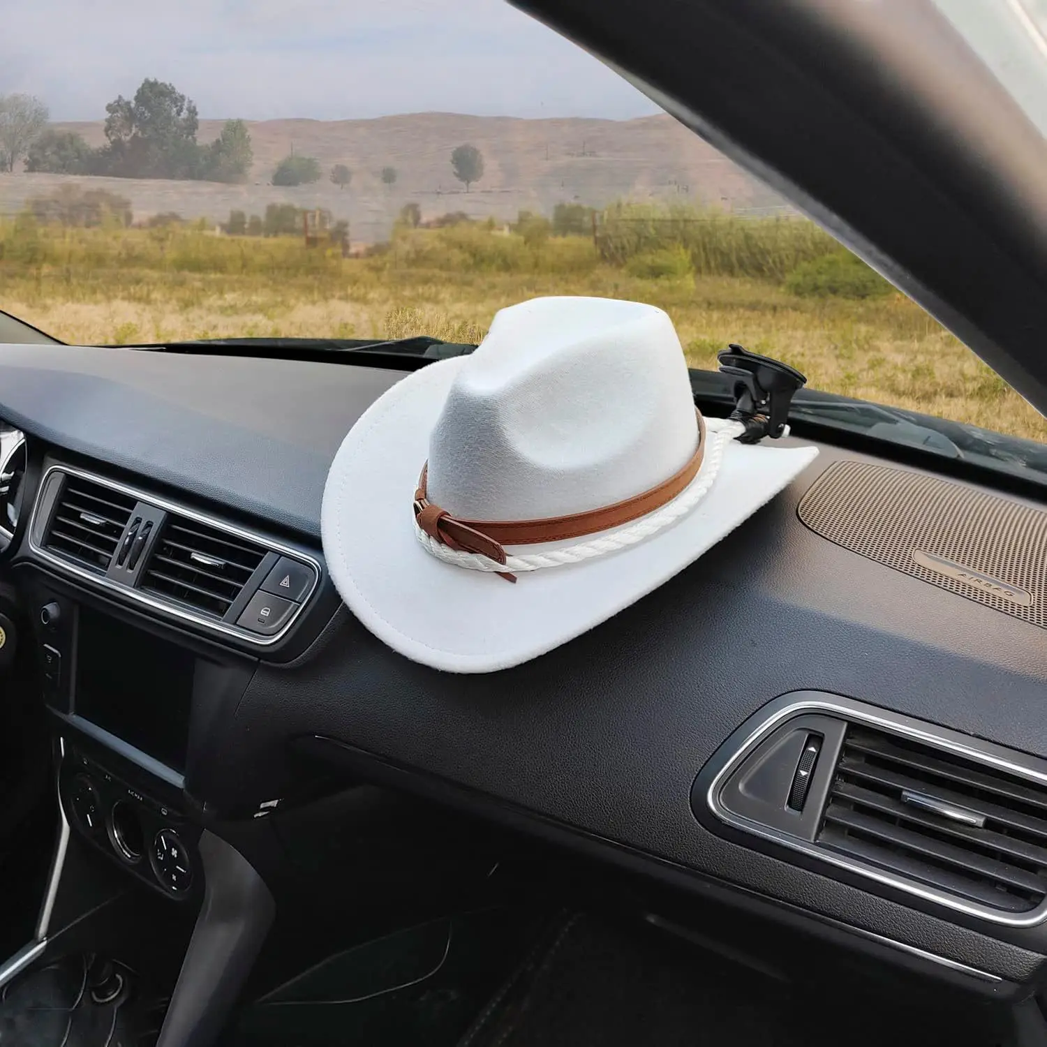 Car Hat Mounts Cowboy Hat Holder Saver Space Cowboy Hat Rack for Truck SUV Holder Cowboy Mounts
