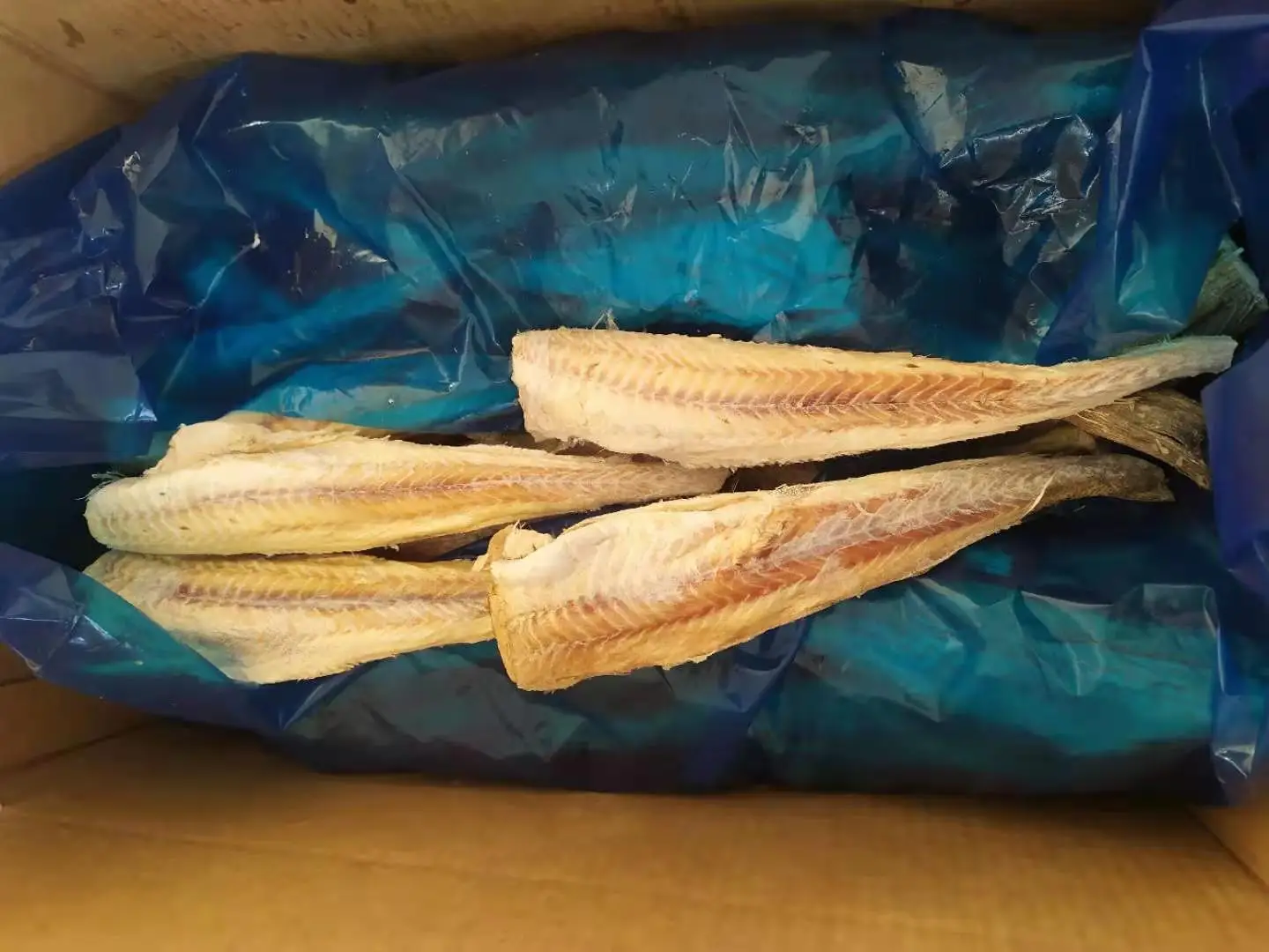 
Freeze dried Alaskan Pollock fillets for Japan market 