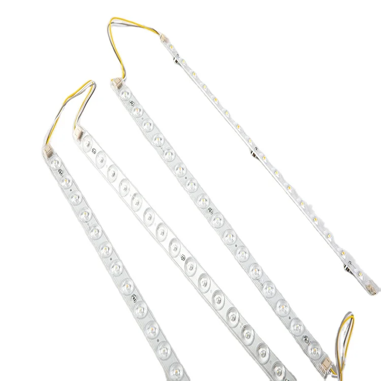 Китайский завод, 36 Вт, потолочный светильник, длинный ультратонкий объектив, переделка, двухцветная СВЕТОДИОДНАЯ модульная лента