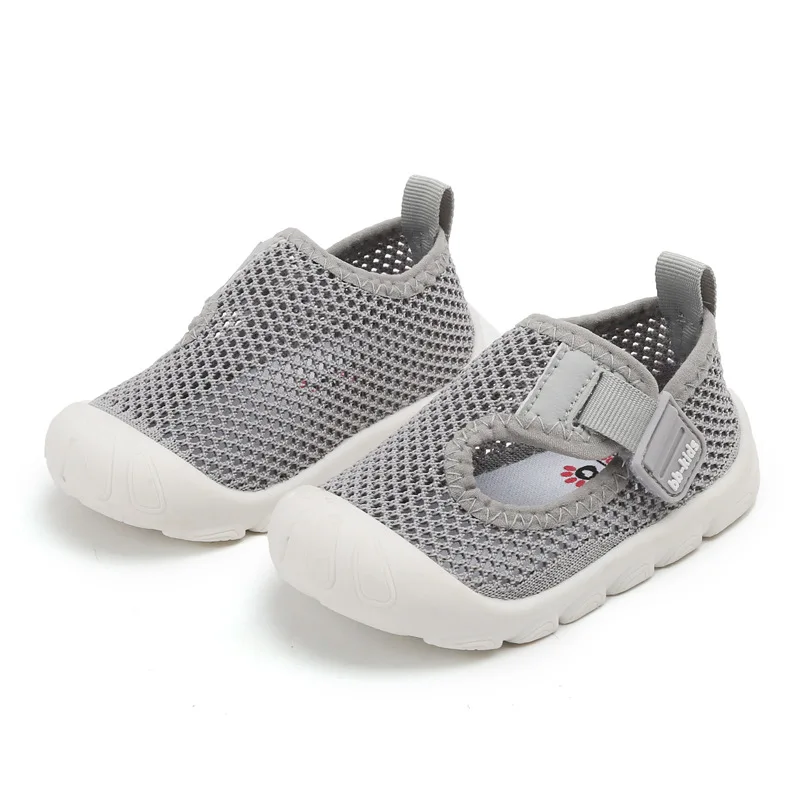 Soft soles non-slip infants breathable sandals knitted mesh shoes beach shoes 0-3 years old Summer baby toddler shoes