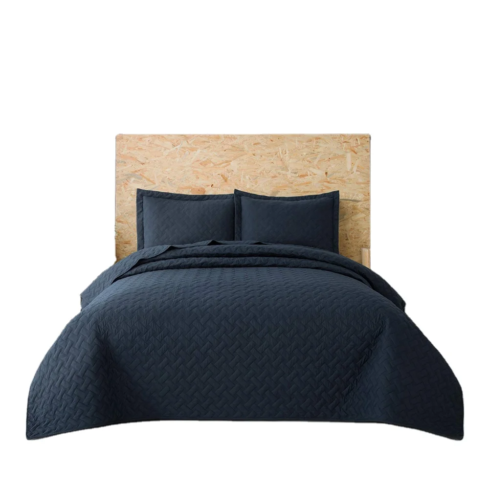 cheaper bed spread with emboss design