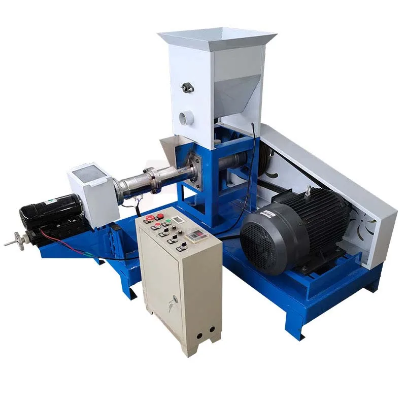 hydroponic fodder Mini floating fish feed/fish meal pellet making machine pet feed extruder fish feed price
