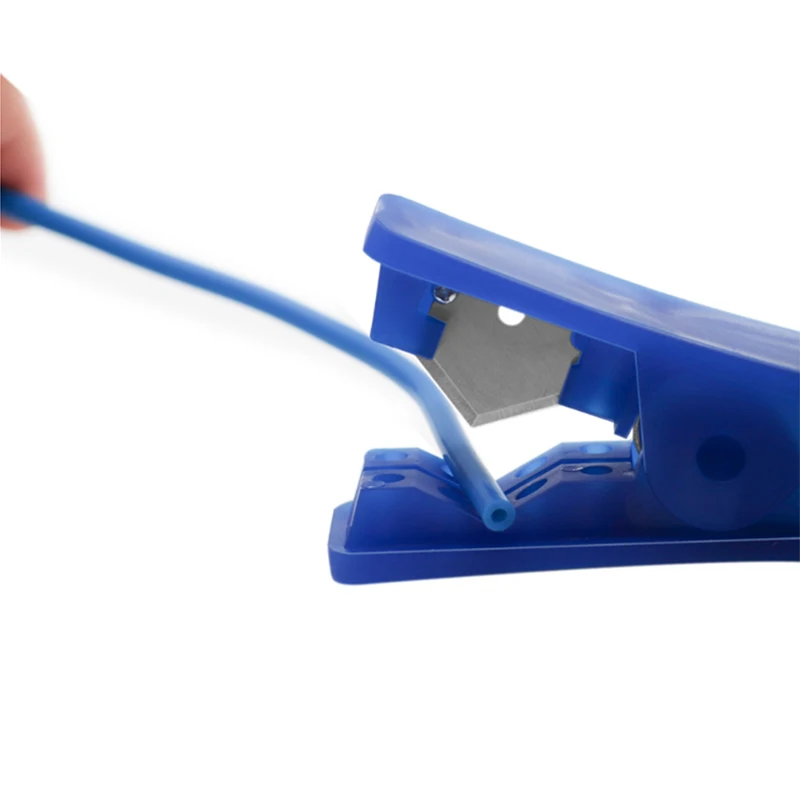 Portable Teflon Pipe Tube Hose Cutter Scissors Hand Cut Tool for Cutting PU, PE, PVC, Nylon, Rubber, Plastic, PTFE T