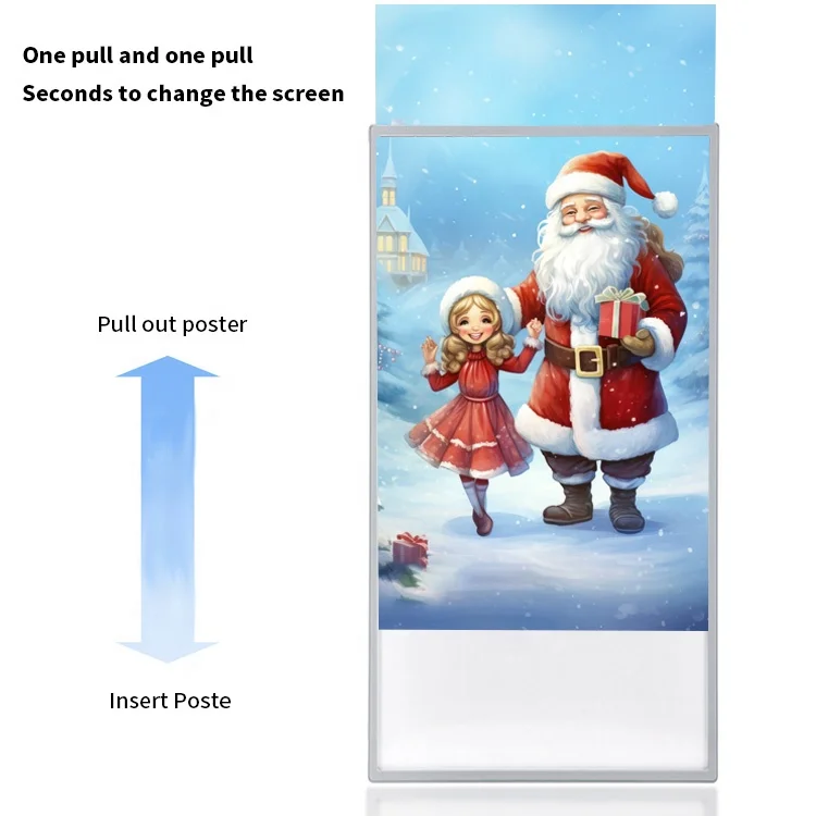 60*120cm  Led Lightbox Display sign picture frame slim snap frame menu LED light box Menu Board Display Led Thin Wall Lightbox