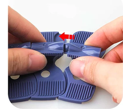 DIY assembled flexible track BO racing car zero gravity electric car track flexible changeable track roller coaster toy