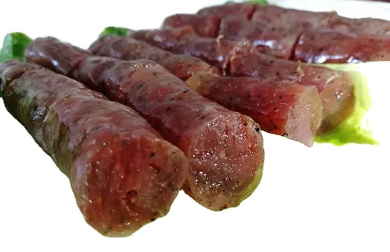 Best Price Salty Pickled Sausage Black Pepper Pork Sausage For Food With High Quality