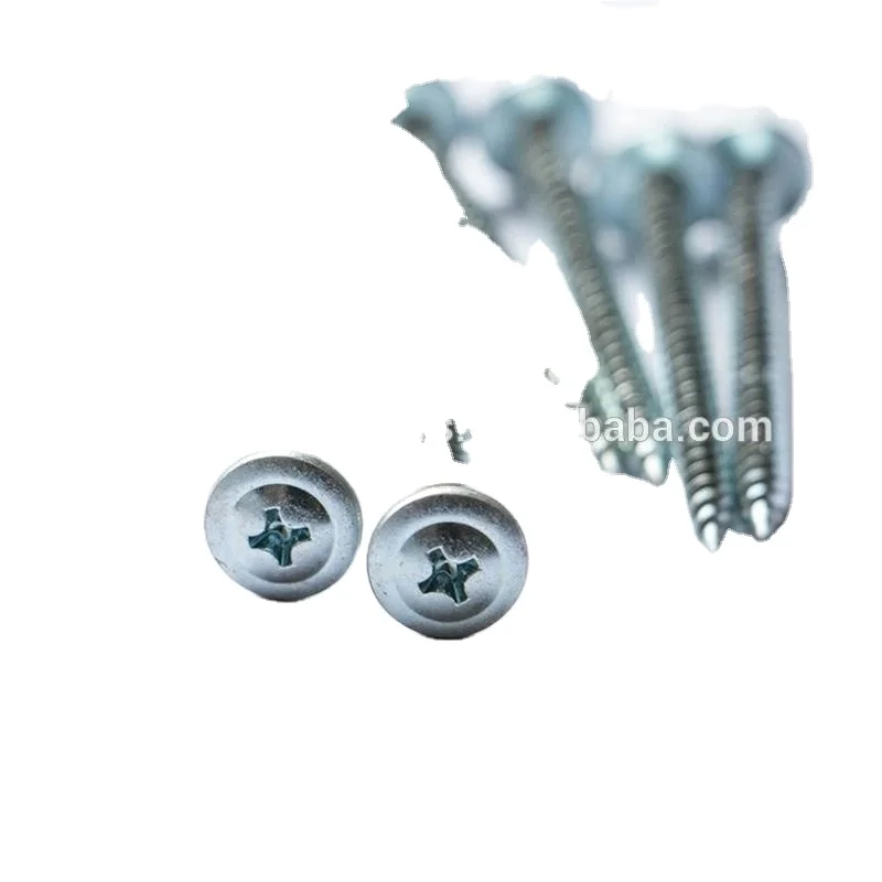 
 Модифицированные самонарезающие винты для конструкции из гипсокартона phillips tornillos с головкой из фермы, оцинкованные винты из листового металла  