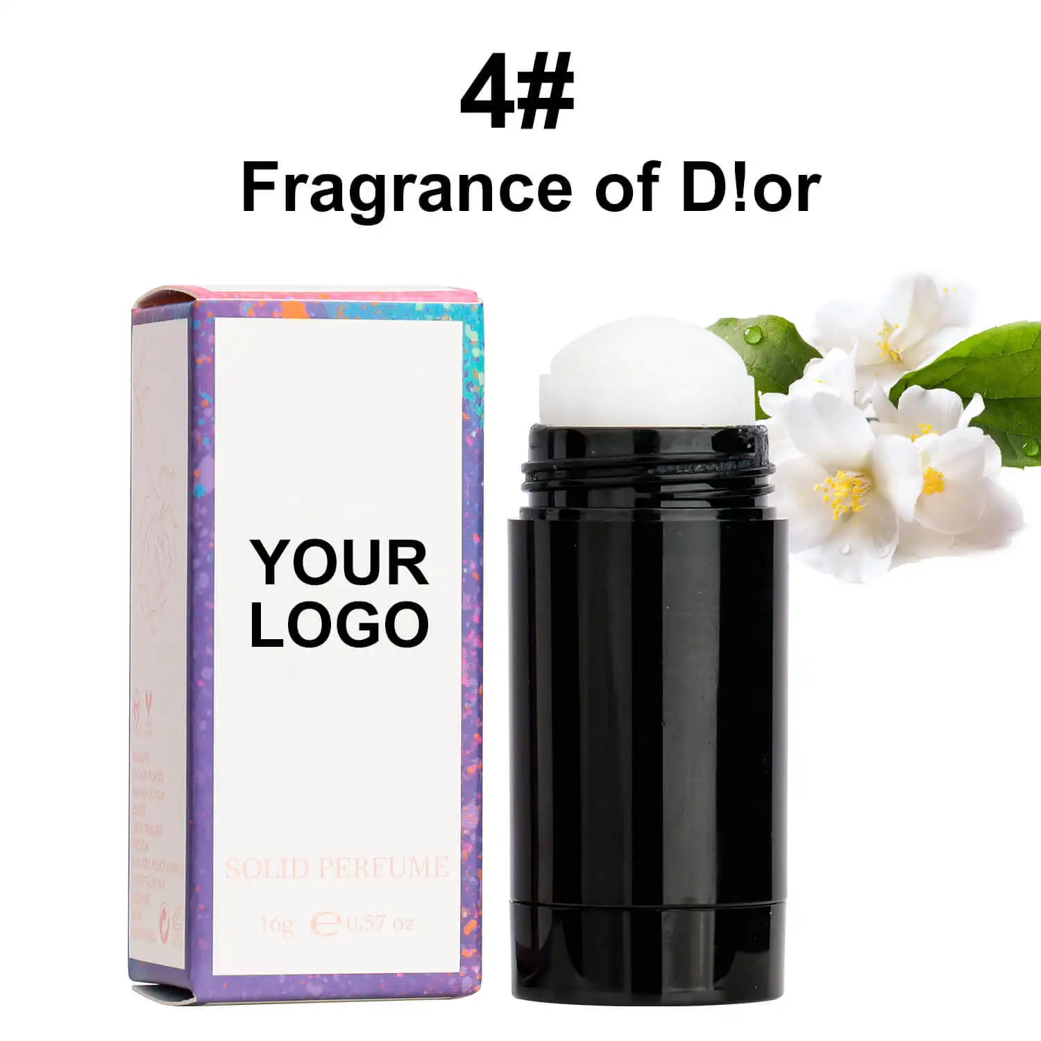 In Stock Solid Perfume Cheap Price Wholesale Custom Logo