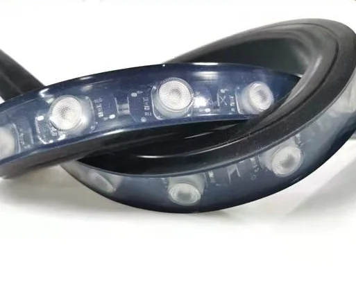 Новый инновационный светодиодный гибкий настенный светильник 24 Вт В Диммируемые наружные светодиодные светильники Настенная шайба для архитектурного освещения