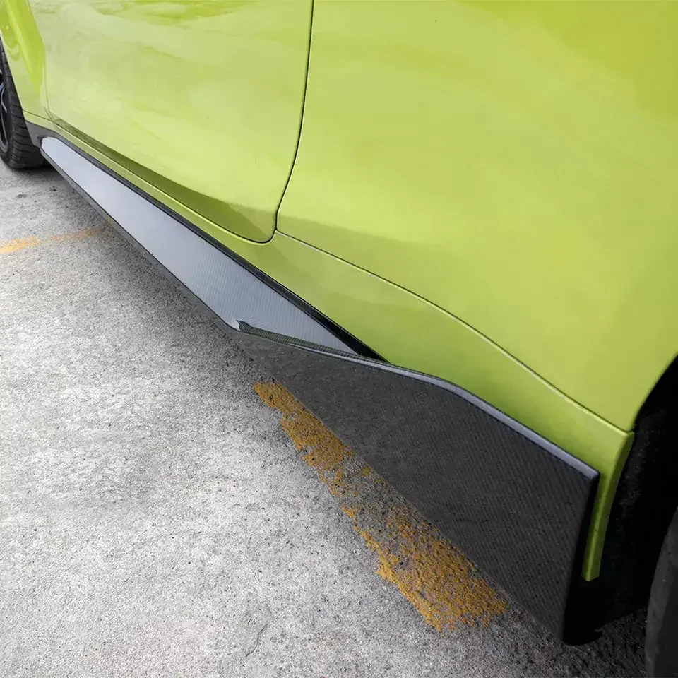 2020 2021 G80 M3 G82 M4 Mp Style FRP Side Skirts Rocker Panel for Bmw G80 G82 New M3 M4 Nice Fitment for Classic Auto Part
