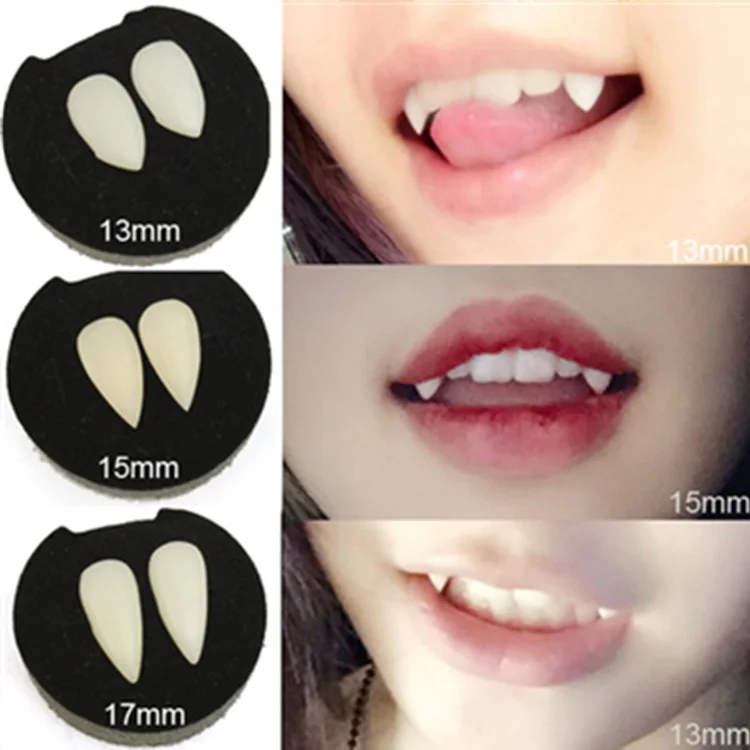 2024 Hot Selling Halloween Costume Props Party Favors Holiday Diy Decorations Vampire Teeth