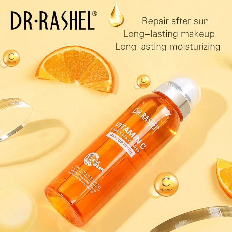 DR.RASHEL collagen make up setting spray brightening & anti-aging makeup fixer