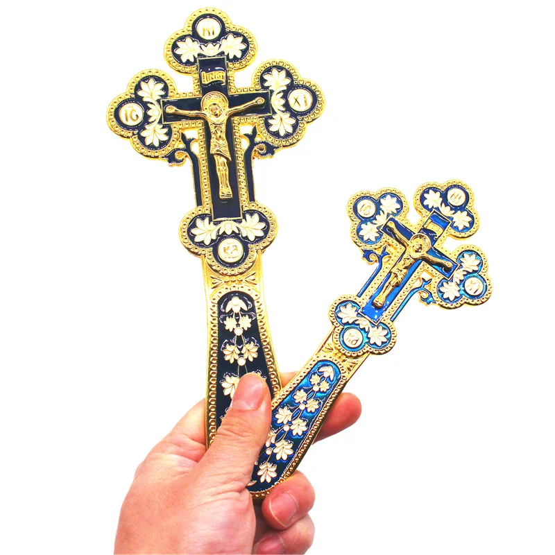 22.5*10cm+17X7.5cm Orthodox 4 Colors Wall cross,2 Sizes as an set
