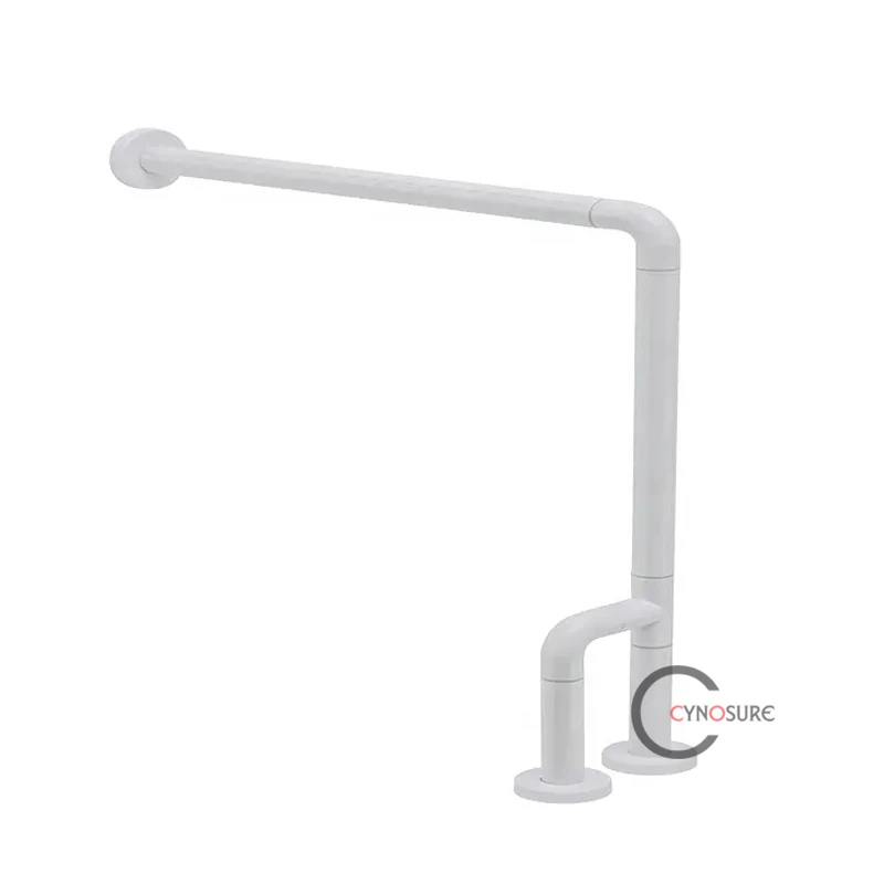 Factory Sale Disabled Nylon Folding Bar Toilet Safety Handrails For Elderly Wall Mounted Anti-slipping Removable Grab Rails