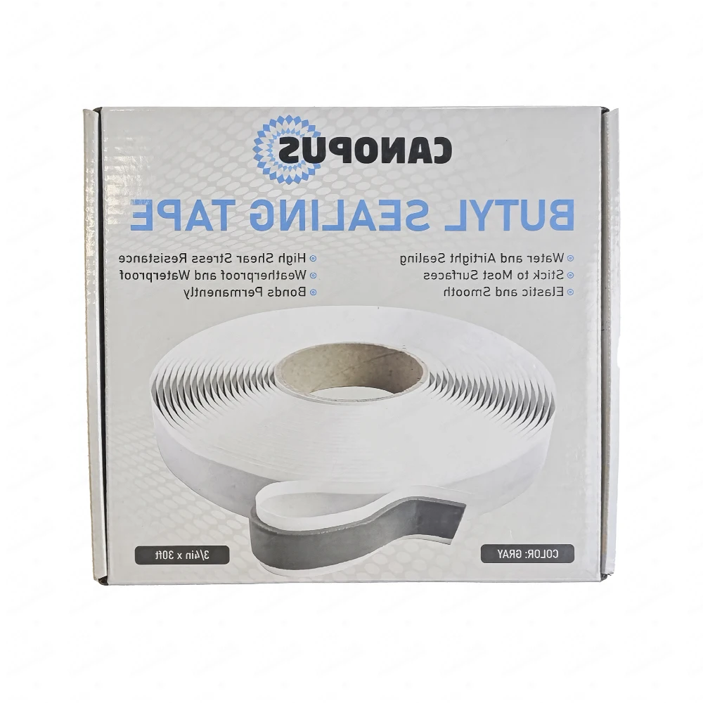 Butyl Tape LED Sealant Roll Waterproofing Materials for Headlight Door Retrofit Reseal Strip Rubber Glue Responsive
