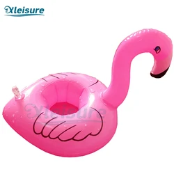 customized spa pool swimming spa flamingo drink cup holder inflatable glass holder float drink coaster