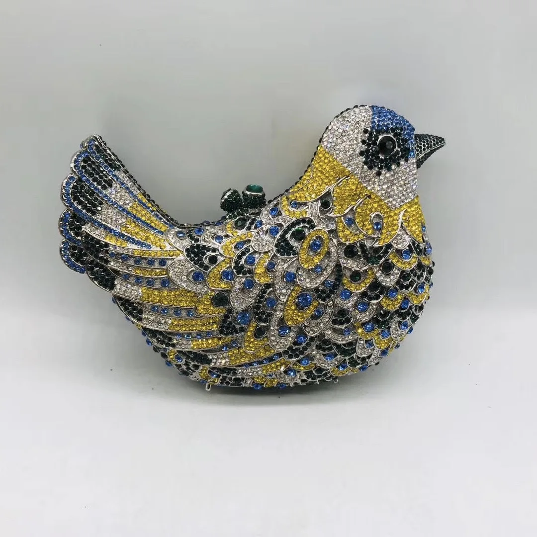 Latest Animal Bird party bags gift ideas acrylic crystal clutch