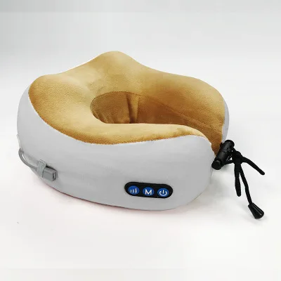 Новая U-образная массажная подушка, массажер для плеч и шеи, массаж шейных позвонков, защита для шеи автомобиля 82