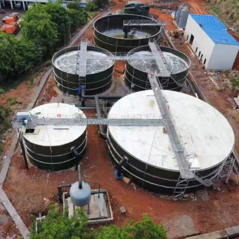 WS Brand 5000000 Gallon Glass-lined Steel Filter Water Tanks For Agriculture Water Use