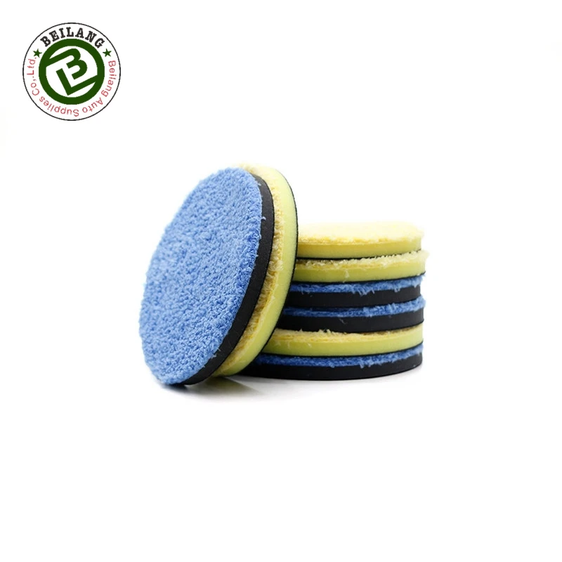 Wholesale Car foam Applicator Wax Pad 6' Auto buffing  Pad Car polishing Cleaning Detailing german Foam Applicator Pads