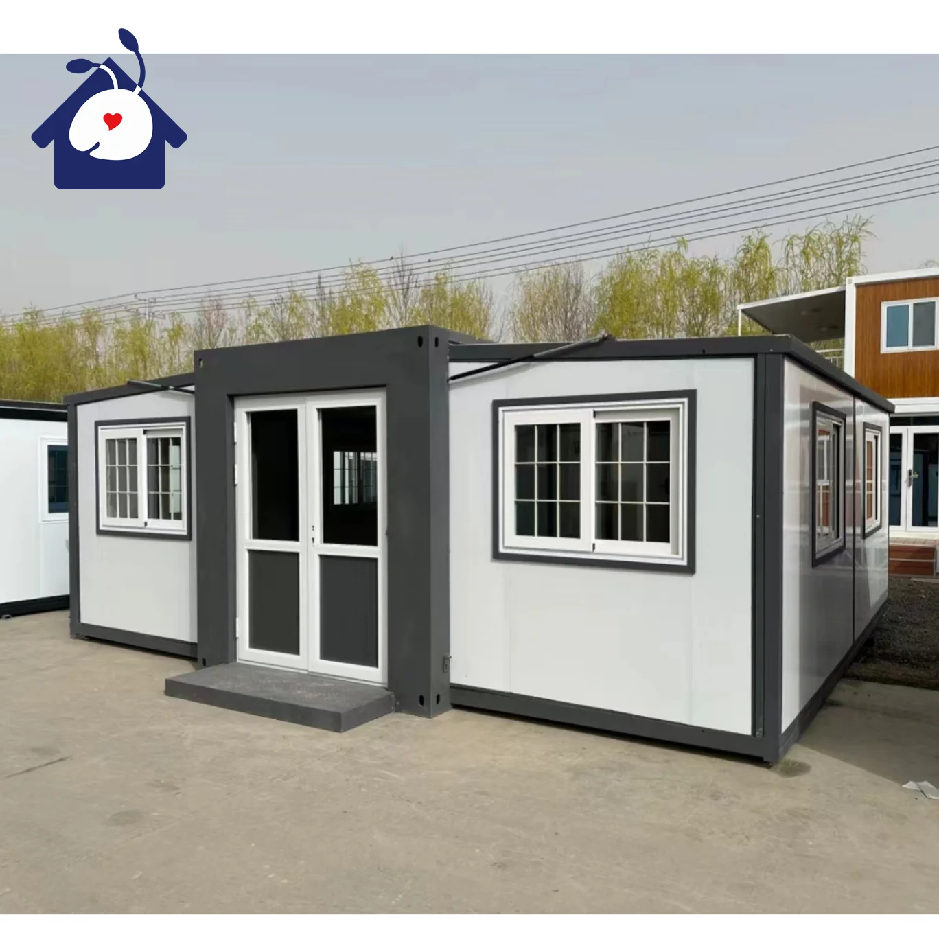 20 40 foot 3 bedroom mobile home expandable container house office dormitory modular waterproof windproof