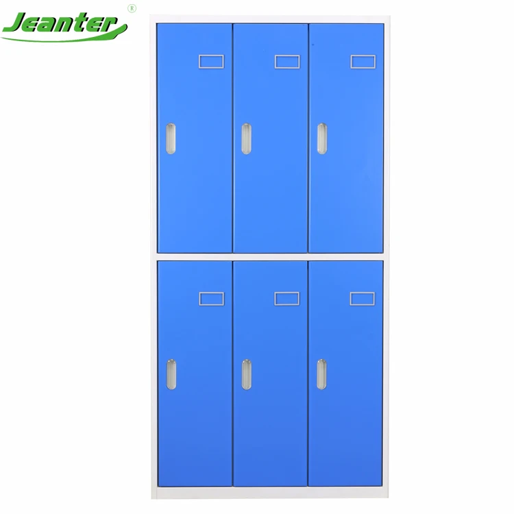  Прочные металлические шкафчики с закругленными краями для хранения в тренажерном зале и