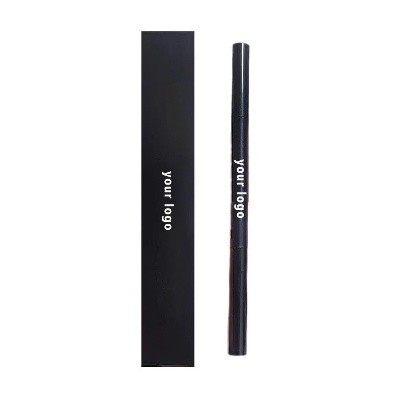 high quality medium brown vegan black double headed 2 in 1 waterproof microblading  private label custom eyebrow pencil
