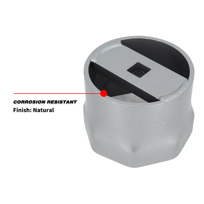 4-3/8 Inch 8-Point Rounded Wheel Bearing Locknut Socket