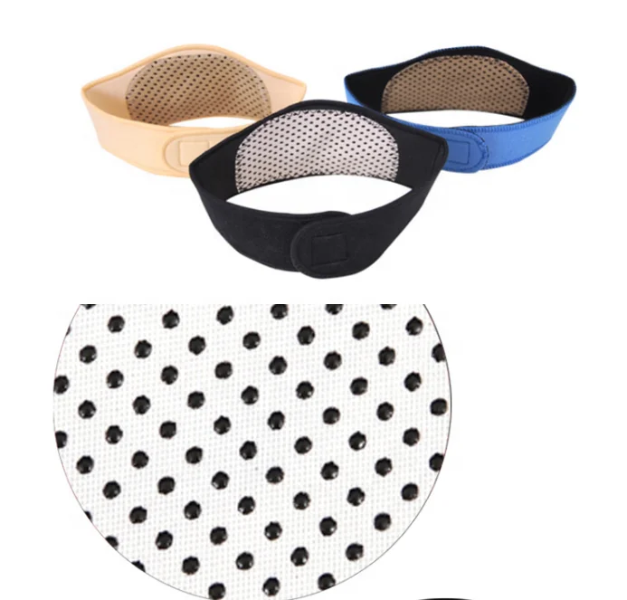 Оптовая продажа Магнитный Массажный неопреновый турмалиновый бандаж для облегчения боли в шее и