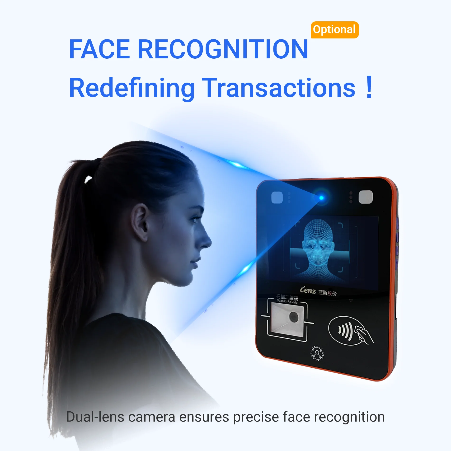 Bus automated fare collection device android pos terminal bus validator afc system automatic ticketing with QR payment