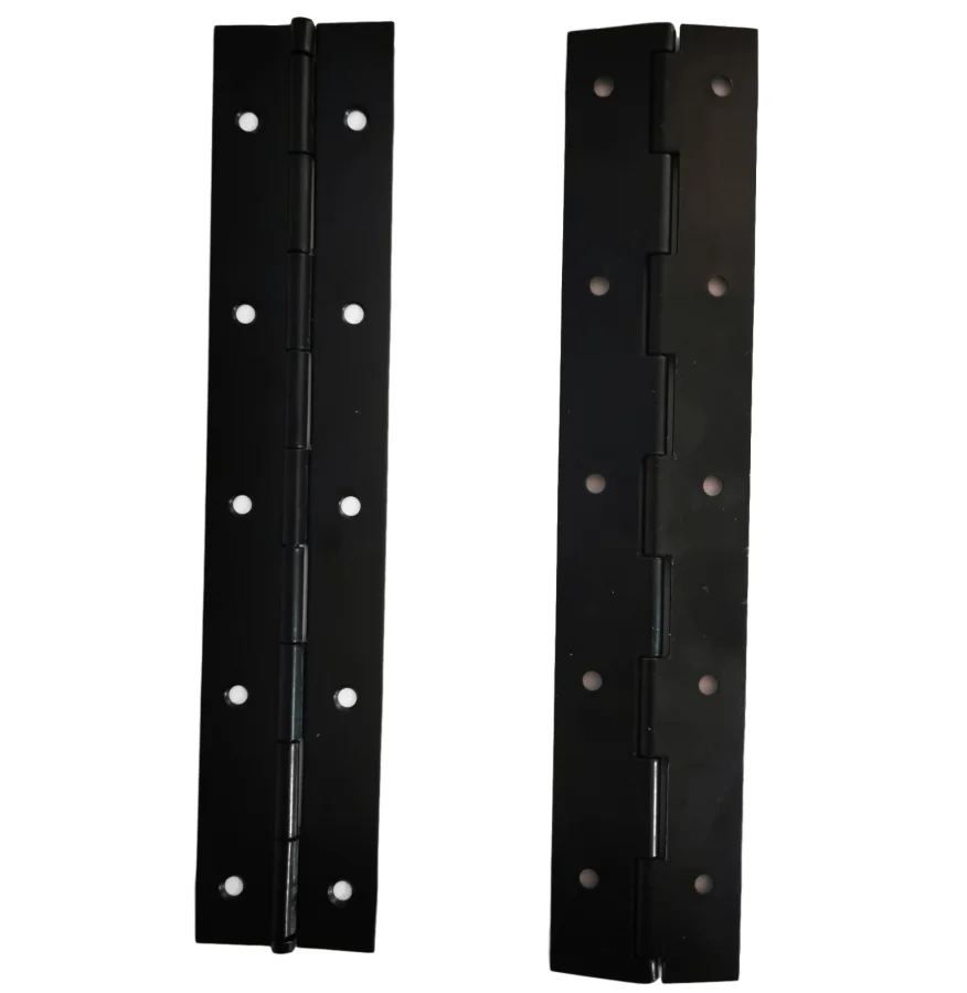 Piano hinge,Power coating black color, customized is accepted,OEM