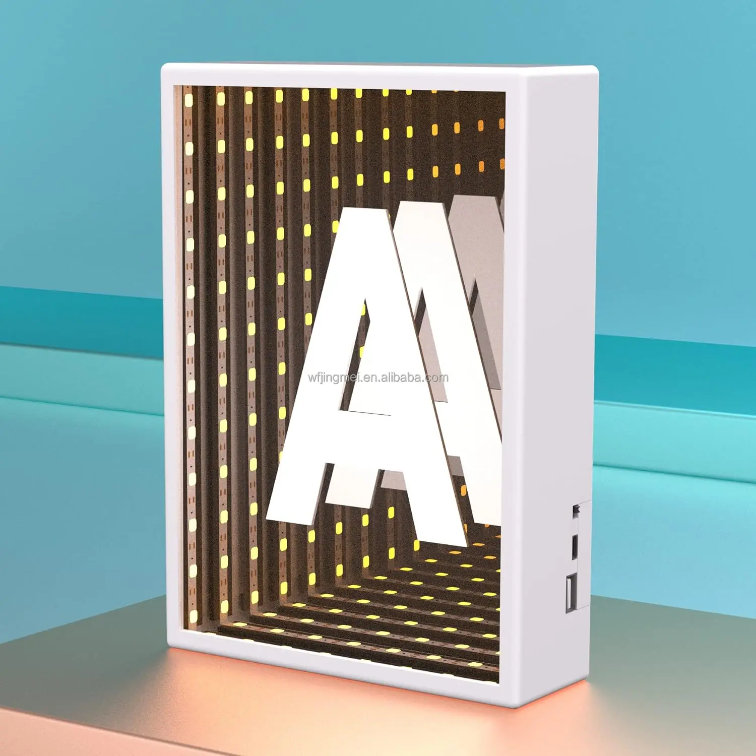 Light Up Letters Signs, Infinity Mirror Light, USB & Battery Powered String Lights