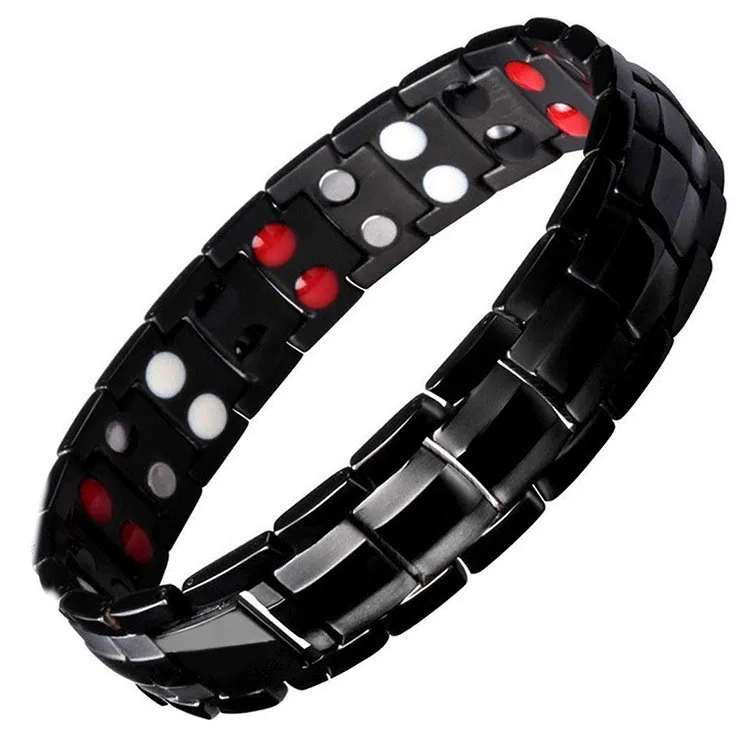 Healthcare Germanium Negative Stainless Bio Magnetic Bracelet Pain Relief Energy Bracelet