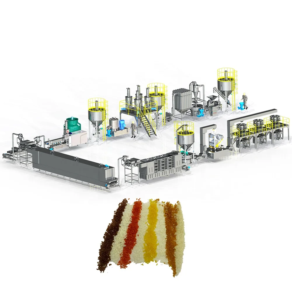 Rice Production Machine Rice Cake Machine Rice Puff Machine