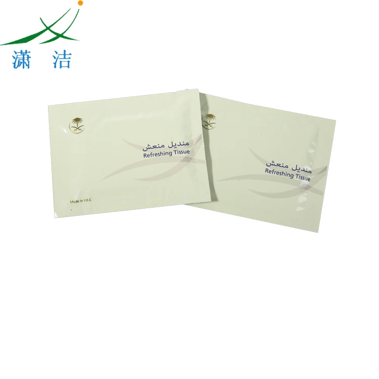 4 side sealing sachet custom wet wipes Wet Tissue wet towels