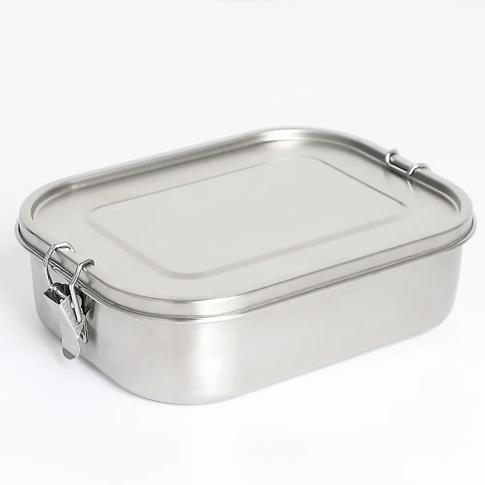 Wholesale High Quality 3 Compartment 304 Stainless Steel Bento Lunch Box Food Container Lunch Box