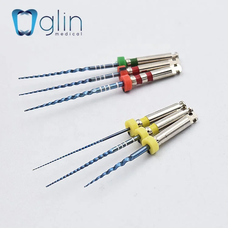 Glin G3 Blue Files Niti Rotary Files Niti Heat Activation Engine use Dental Medical  Equipment/ 17/04 17/06  21/25/31mm