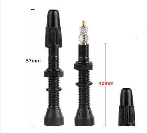 mountain road bike cycling bicycle tubeless nozzle FV40MM 60MM 80MM 120MM COPPER tubeless valve